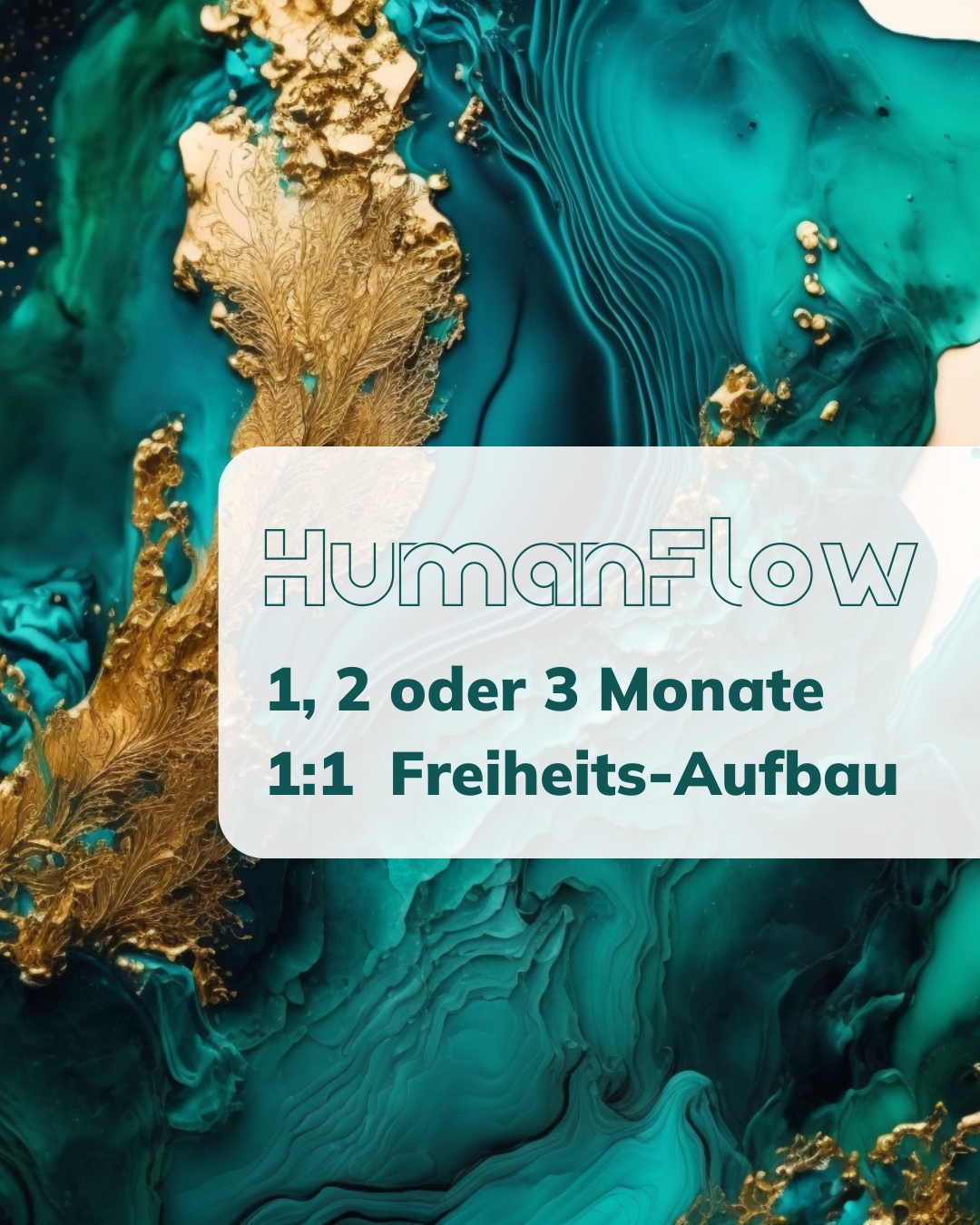 Human Flow - 1,2 und 3 Monate - Frequenzaufbau